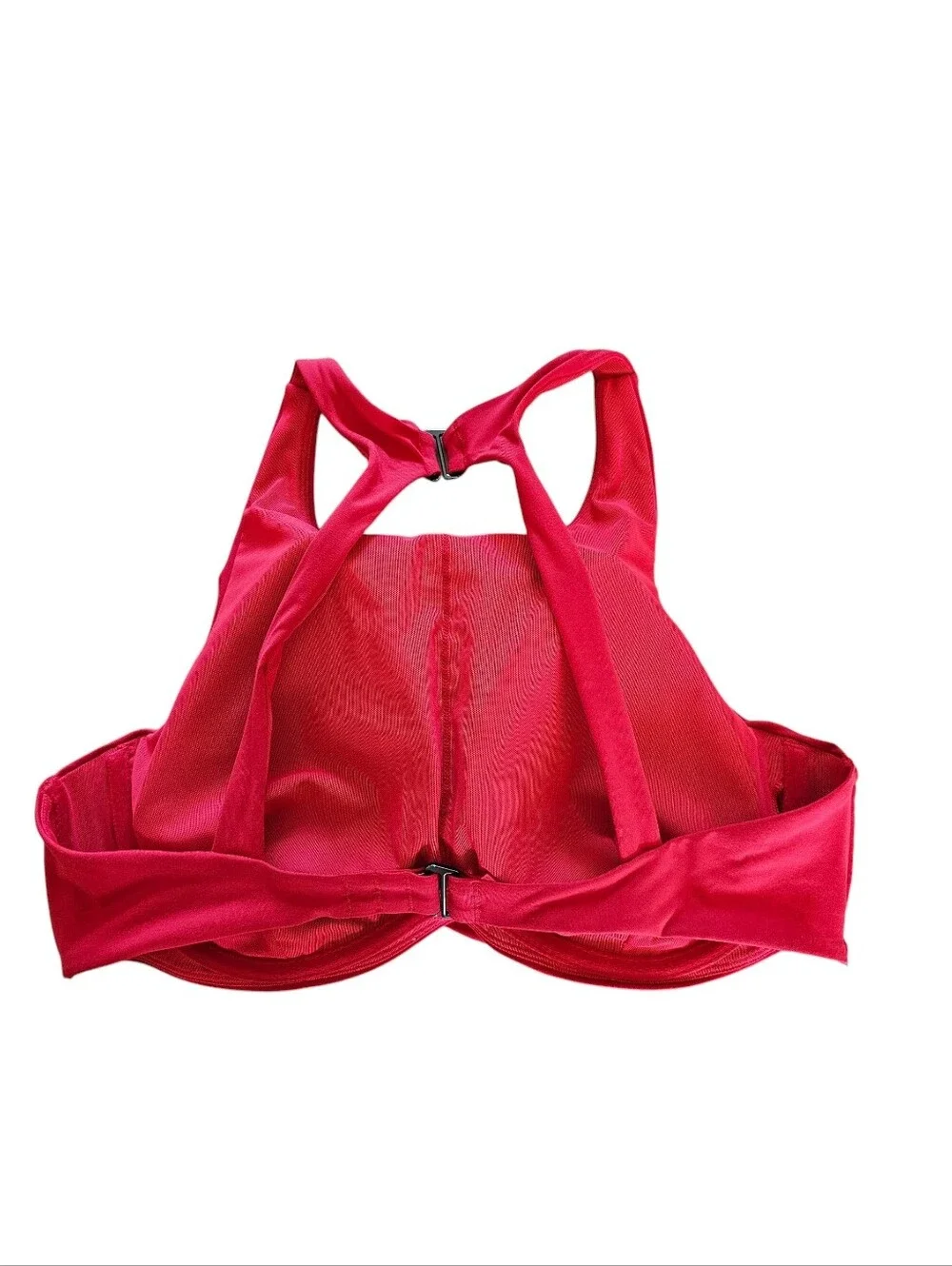 NEW Athleta Maldives Bra Cup Bikini Top Radiant Red 40 B/C